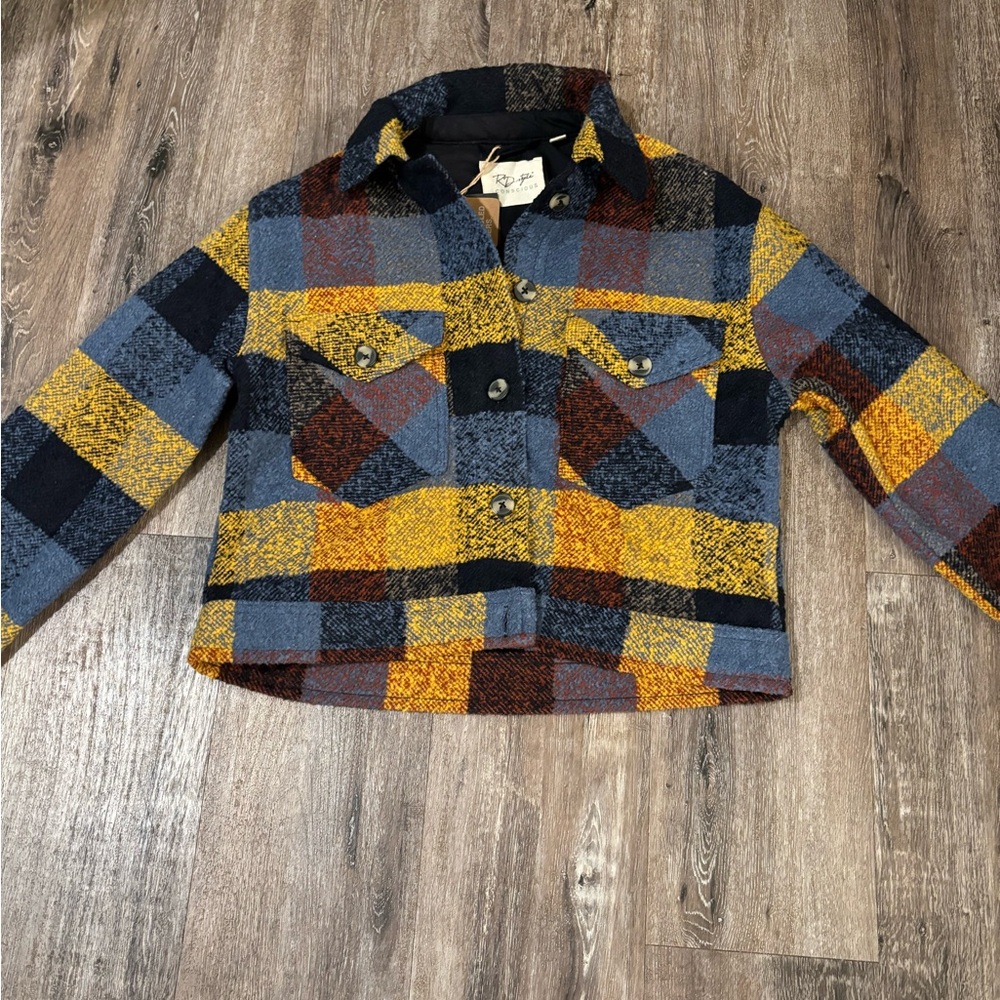 Women's Multicolor Plaid jacket